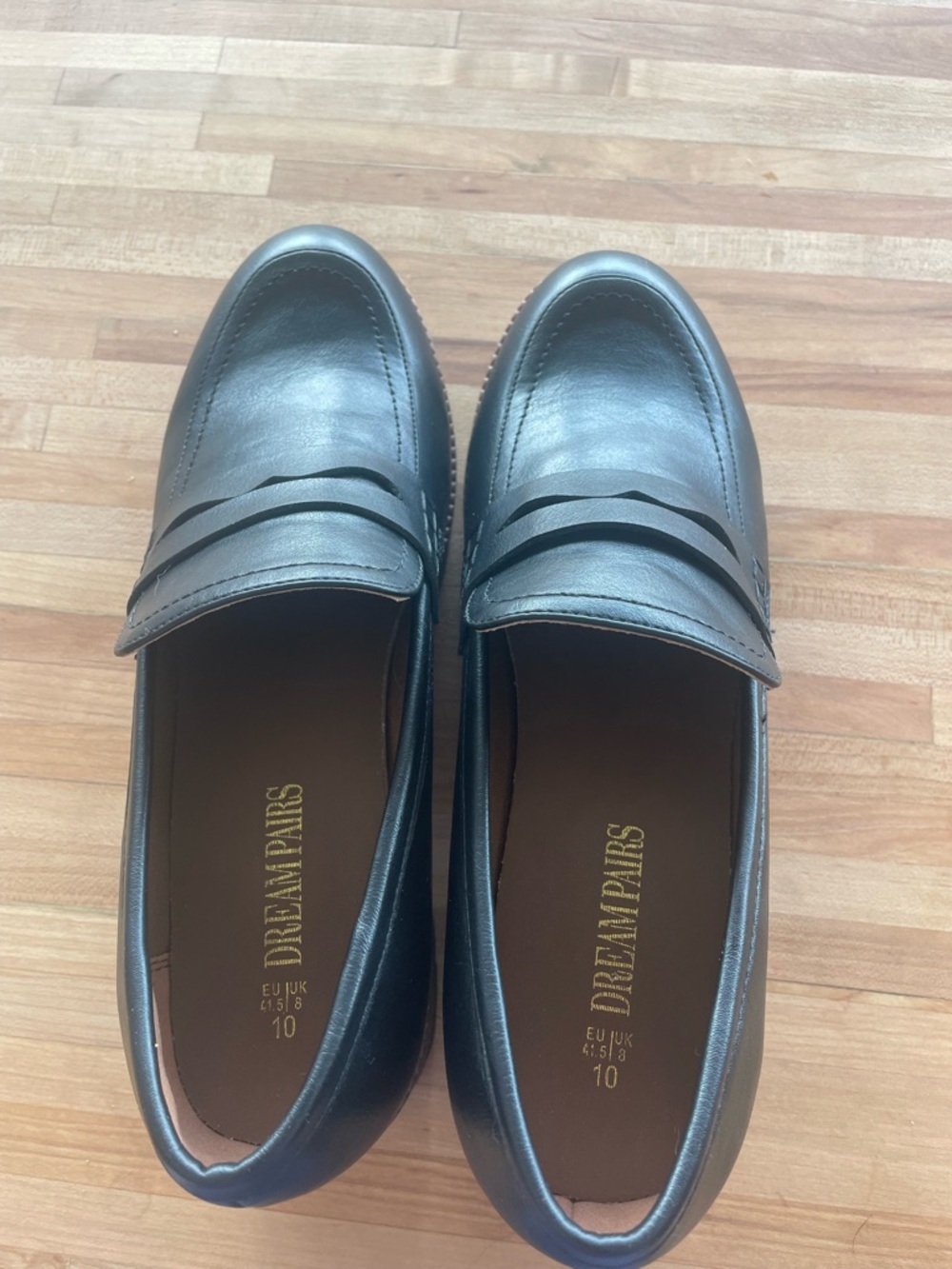 DREAM PAIRS Women's Platform Chunky Heeled Loafers - Picture 6 of 6